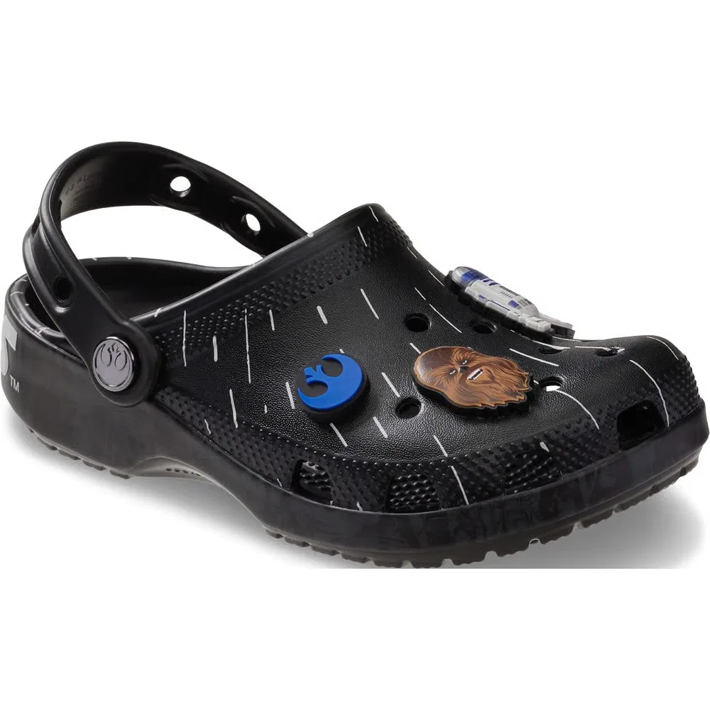 Детские классические сабо Star Wars Crocs, Black Star Wars