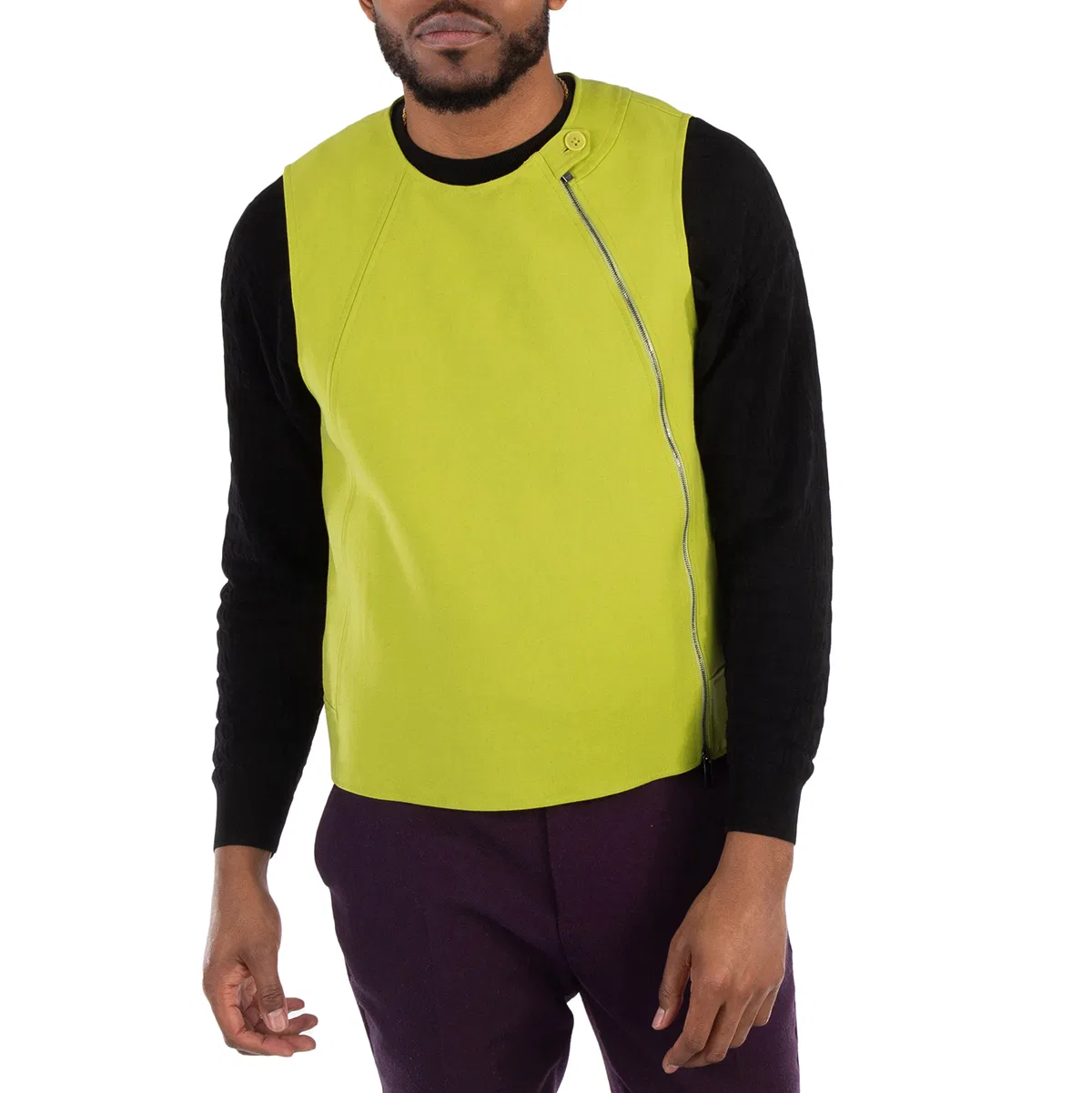 Жилет с асимметричной молнией Asymmetric-Zip Neon Vest Emporio Armani, Multicolor