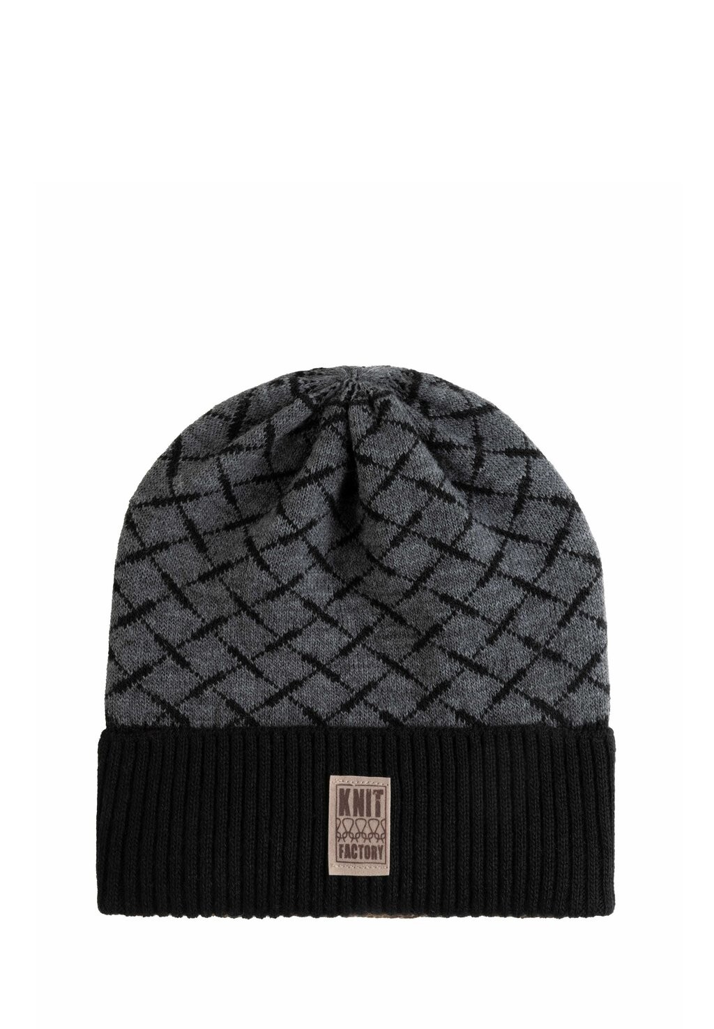 

Шапка Knit Factory, цвет Mottled Anthracite