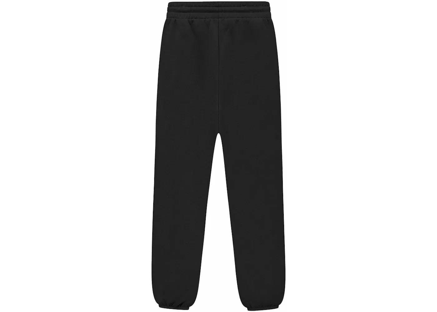 Мужские спортивные штаны из плотного футера Sweatpant Fear of God, Black/Cream White — фото 2