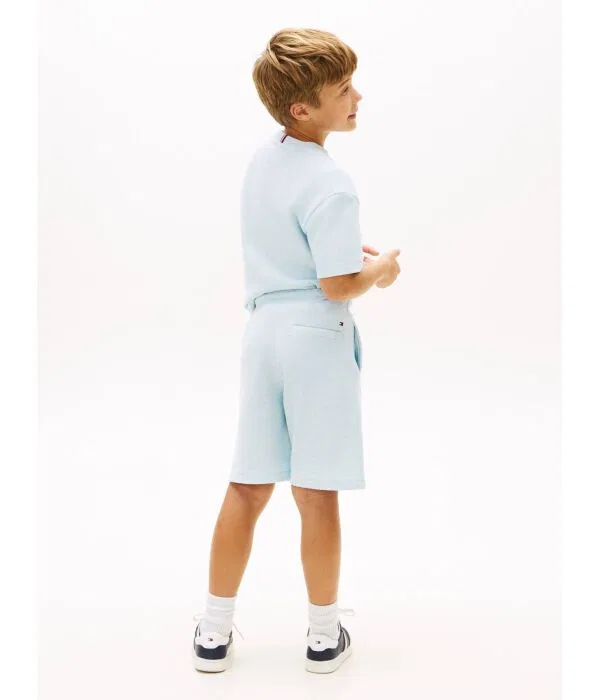 Детские шорты для мальчиков хлопковые Tommy Hilfiger, Azzurro — фото 3