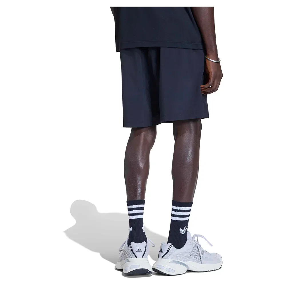 Шорты Tech Trefoil Essentials Polyester Adidas Originals, синий — фото 2