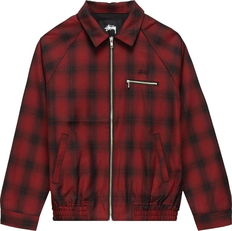 

Куртка Stussy Shadow Plaid Bryan Jacket 'Plaid', разноцветный
