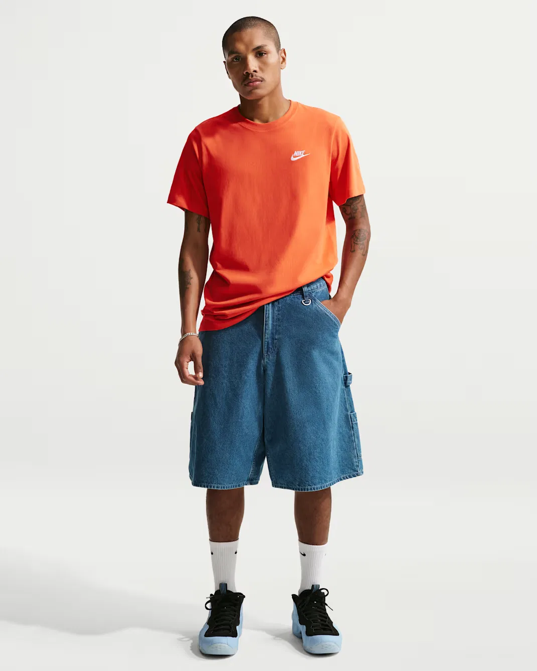 Мужская футболка Nike Sportswear Club, Cosmic Clay — фото 4