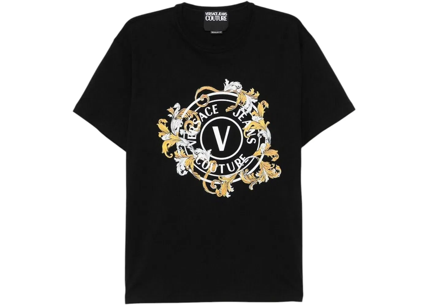 Мужская футболка с коротким рукавом Versace, Black