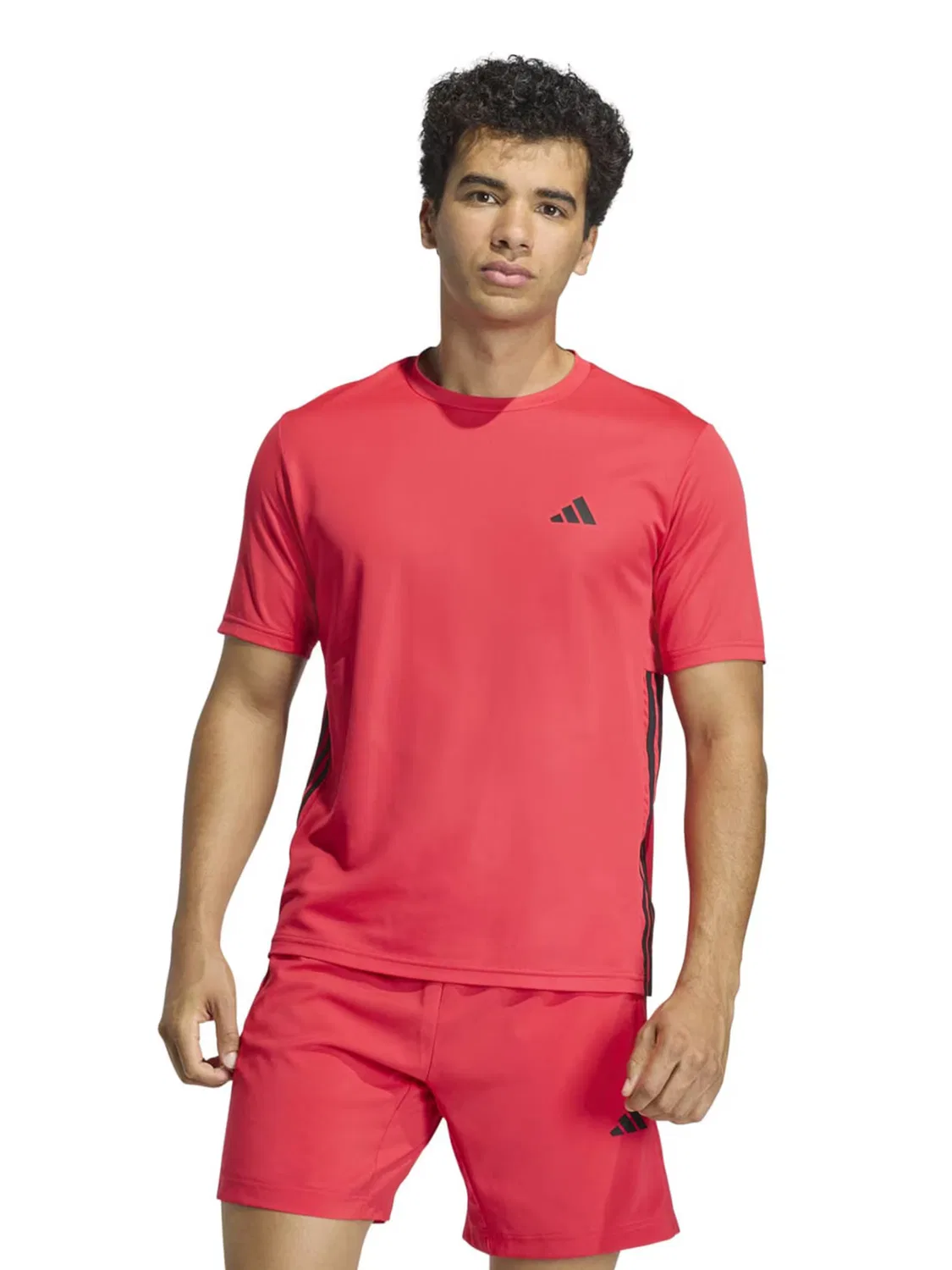 Футболка Adidas Performance Shirt WE красного цвета — фото 2