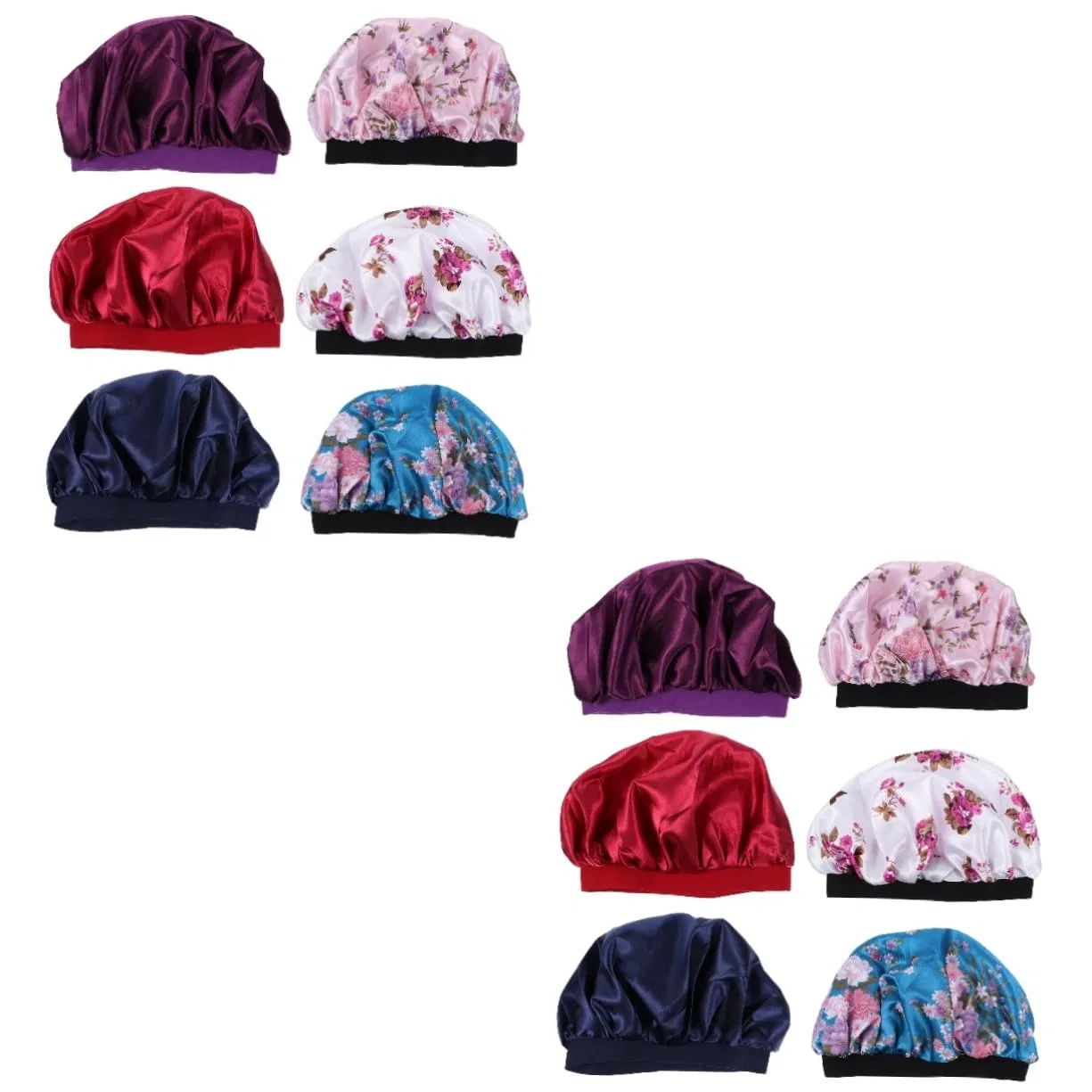 Шапочка для душа FOMIYES, 2 шт, 31x31 см, As shown x2 pieces