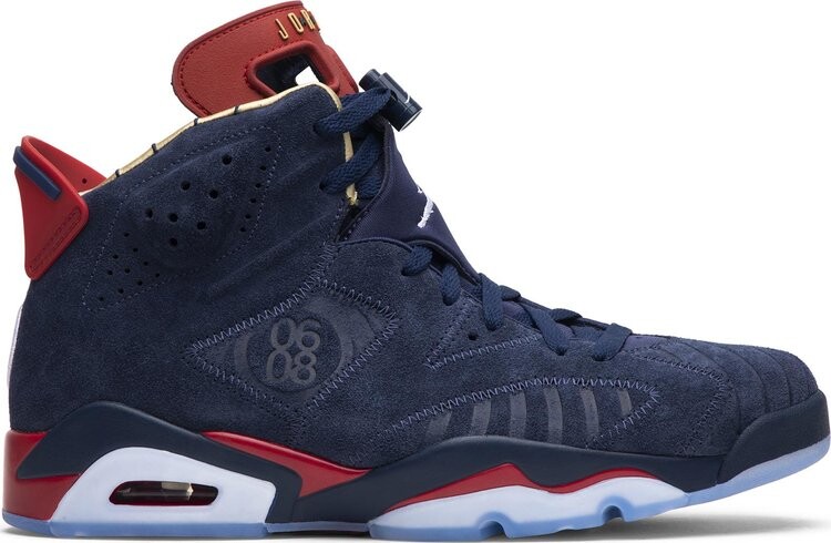 

Кроссовки Air Jordan 6 Retro Doernbecher 2019, синий