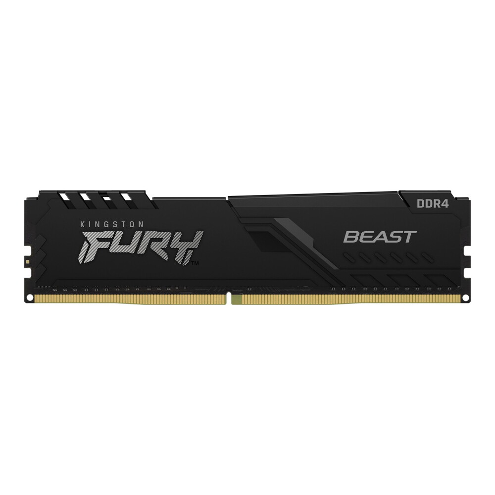 

Оперативная память Kingston FURY Beast, 8 Гб DDR4 (1x8 ГБ), 2666 МГц, CL16, KF426C16BB/8, черный