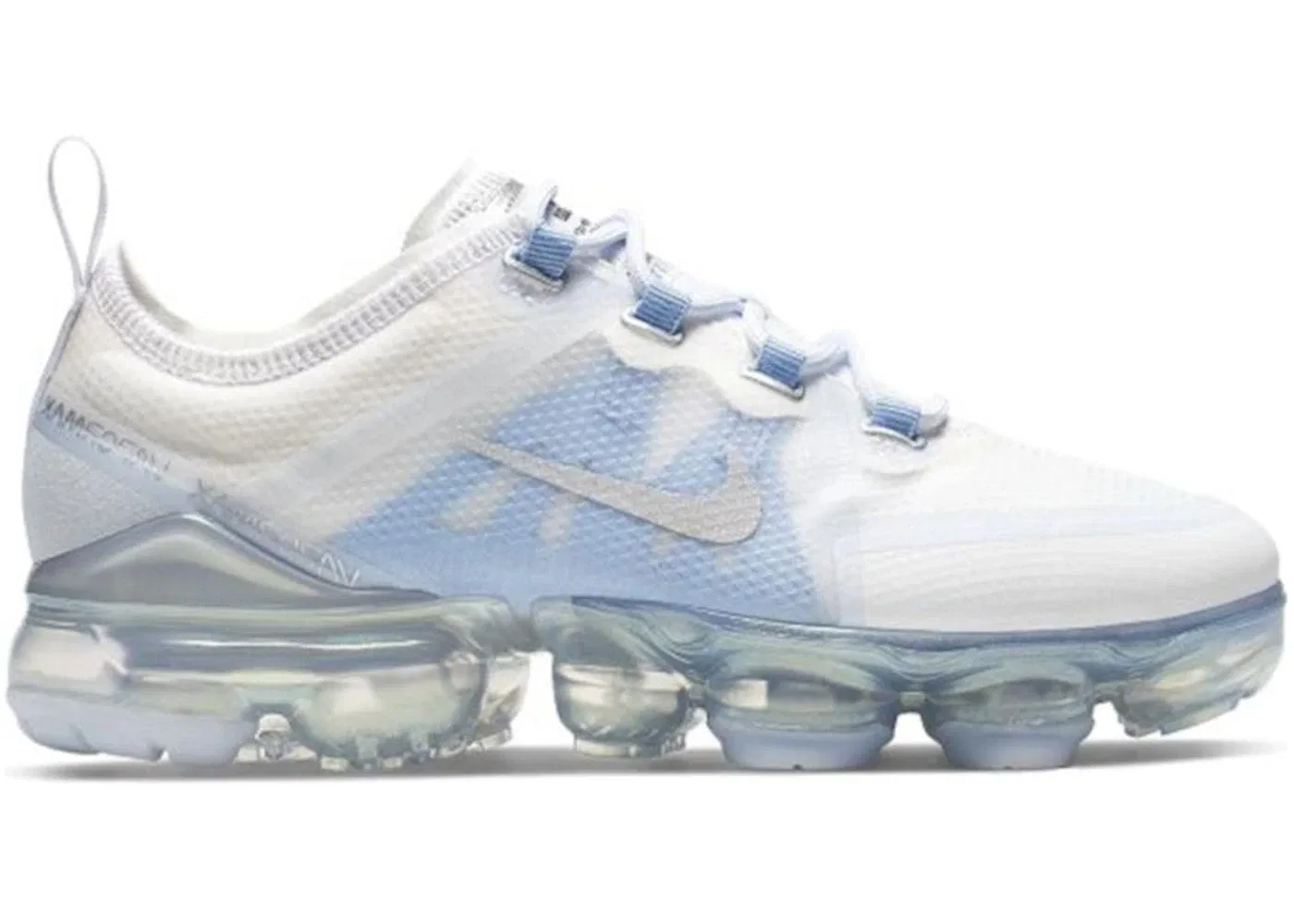 Детские кроссовки Lifestyle Nike Air VaporMax 2019, White Metallic Silver (GS)