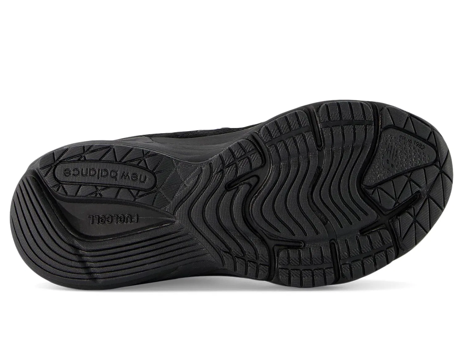 Детские кроссовки для мальчиков с кроссовками FuelCell 990 V6 Lace-up New Balance, Black Black Metallic — фото 3