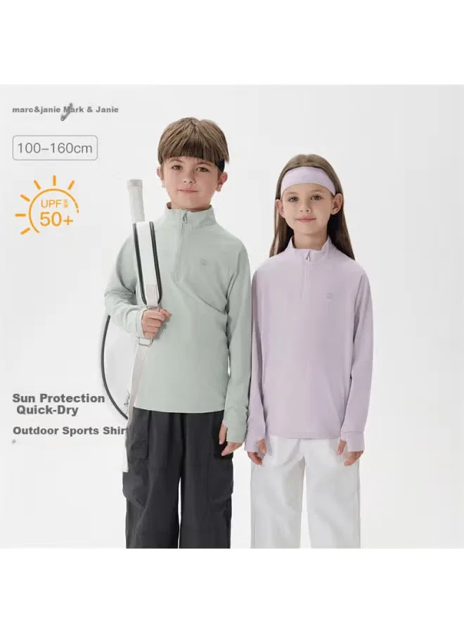 Футболка с длинным рукавом и высоким воротом Marc&Janie