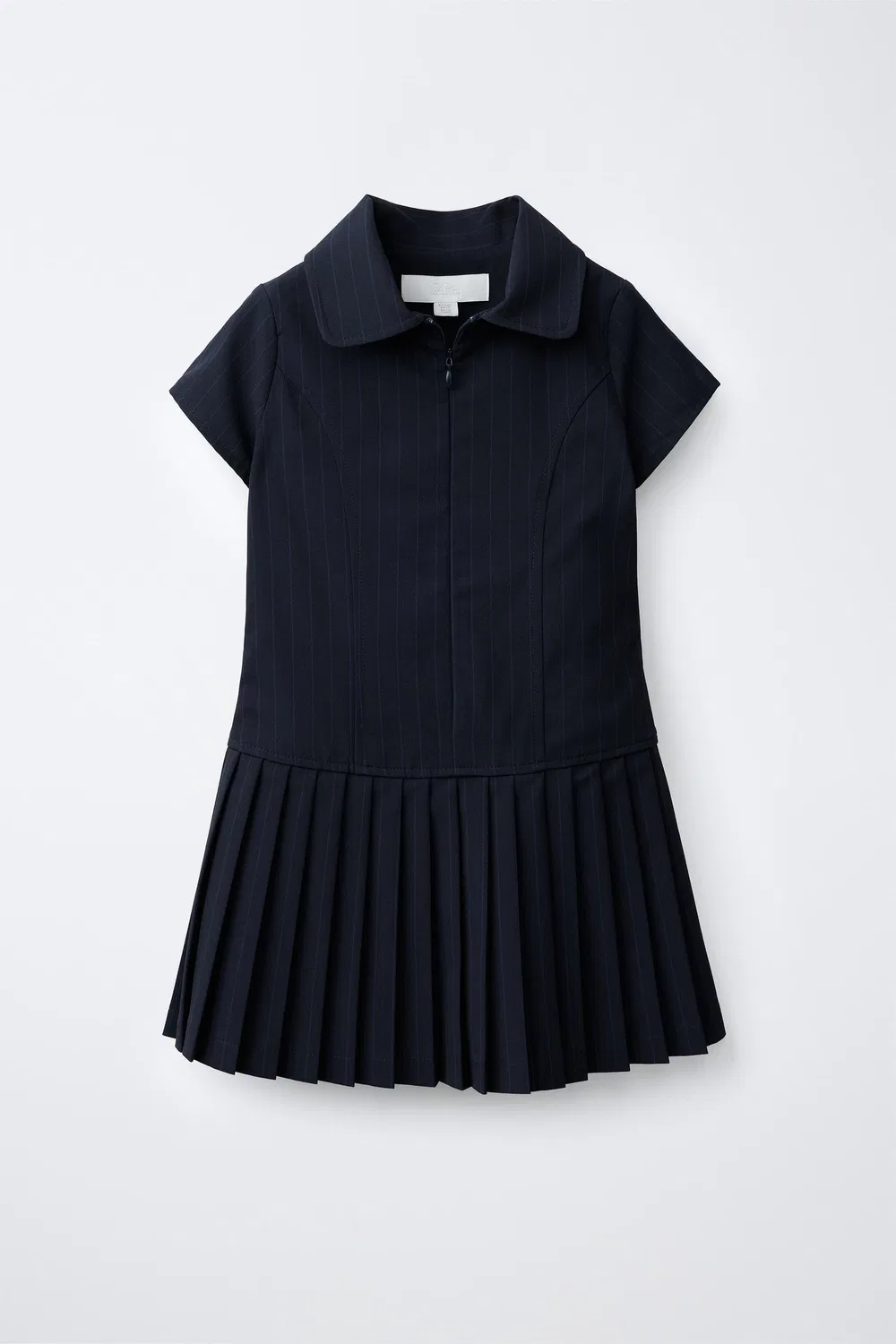 Платье в полоску ZARA, Navy blue