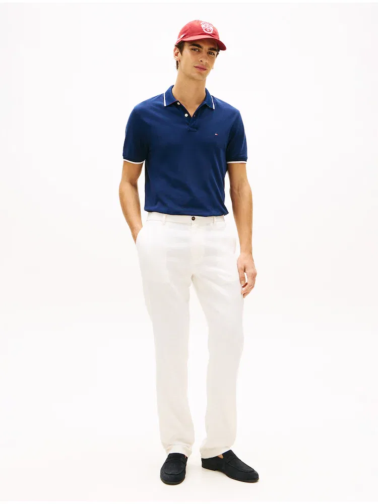 Футболка поло Regular Fit TOMMY HILFIGER, Navy — фото 2