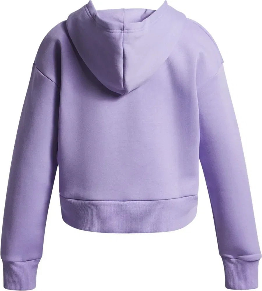 Худи с капюшоном Rival Fleece Hoodie Under Armour, фиолетовый — фото 2