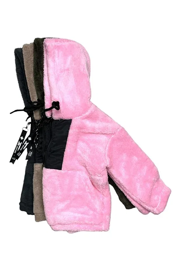 Детская толстовка с длинным рукавом на молнии Cloise, Pink — фото 2