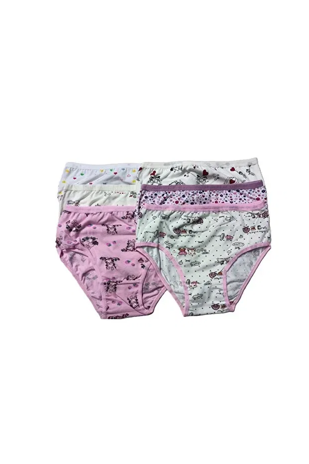 Детские трусы для девочек с принтом Printed Panties Ceylanoğlu, Multicolor