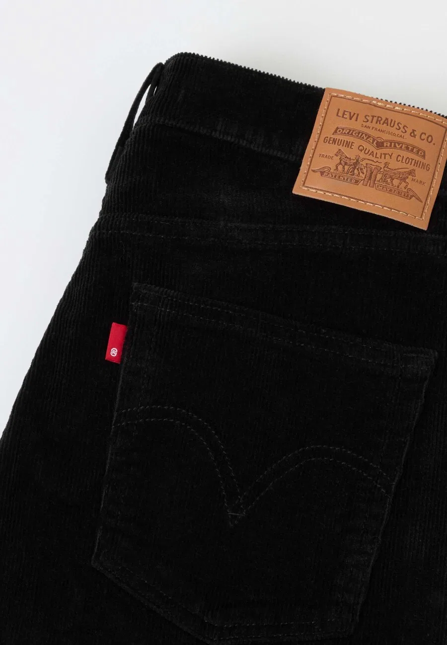Джинсы-клеш LEVI'S 'RIBCAGE FLARE H2'26' цвета антрацит — фото 2
