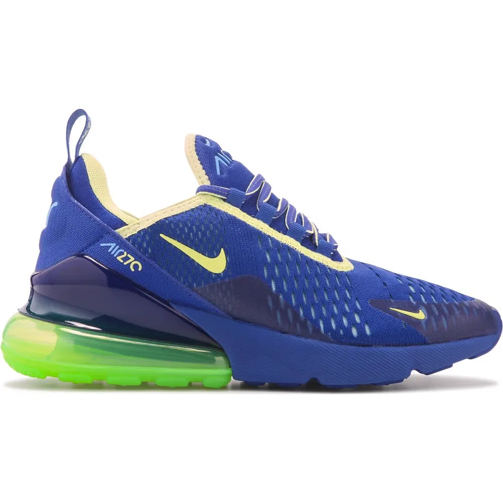 Детские кроссовки Air Max 270 Nike, Grey/Green — фото 2