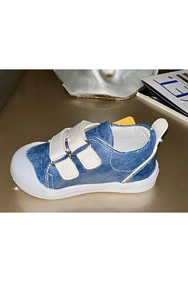 Детские туфли для мальчиков на липучке Arzen, Denim Blue