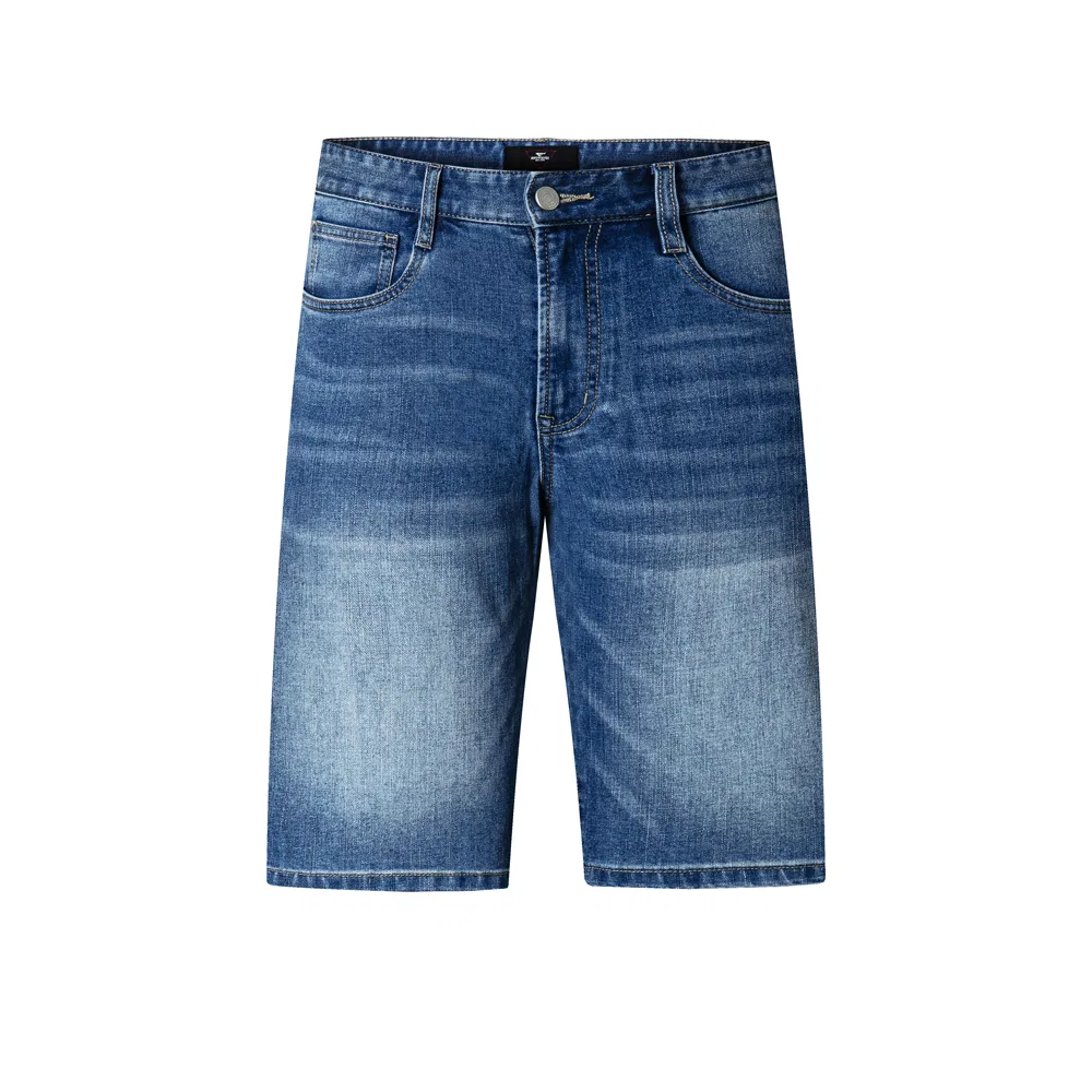 Детские джинсовые шорты Unisex Medium Blue SEPTWOLVES — фото 3