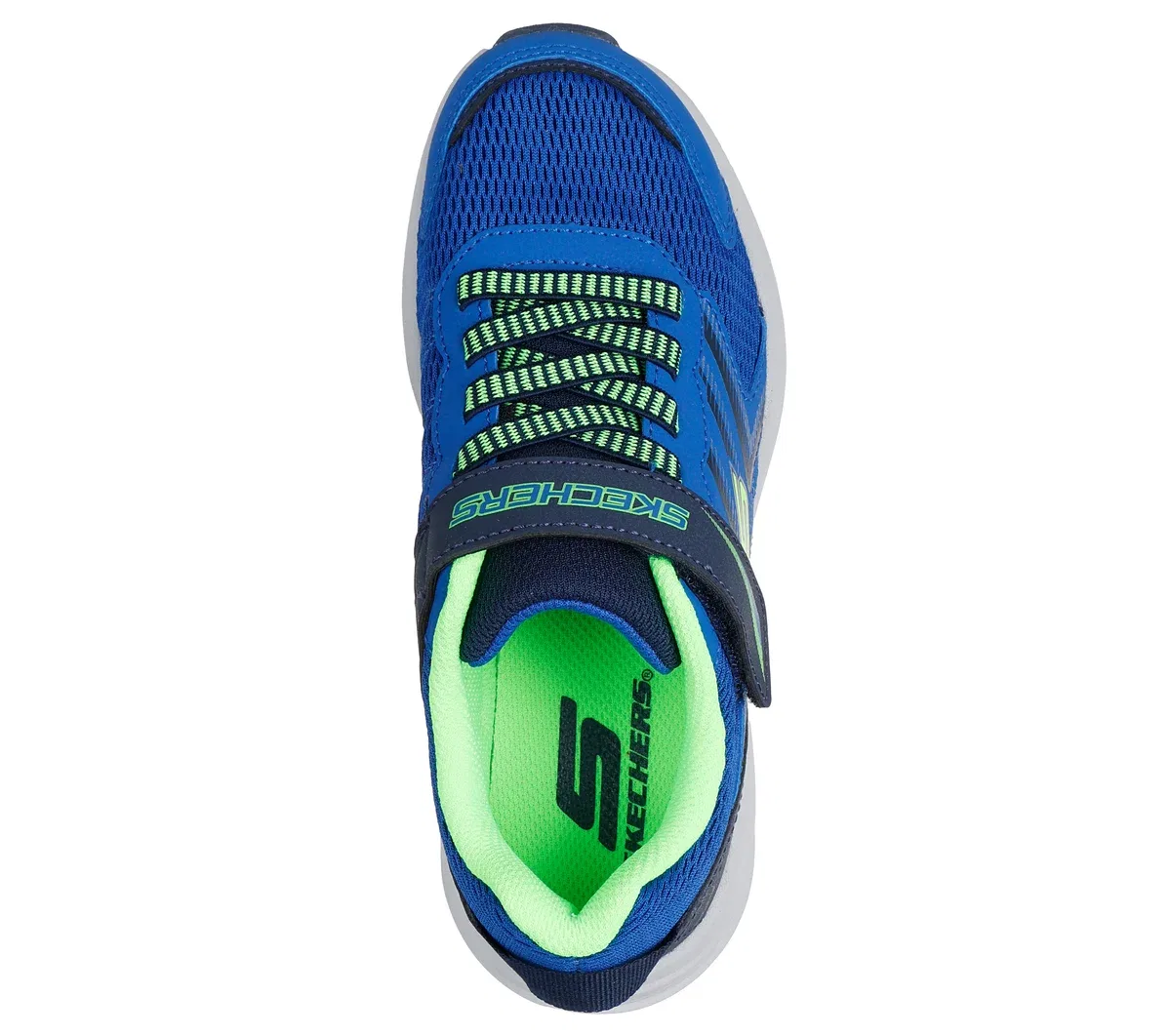 Детские кроссовки Microspec Tread Skechers, синий/тёмно-синий — фото 2