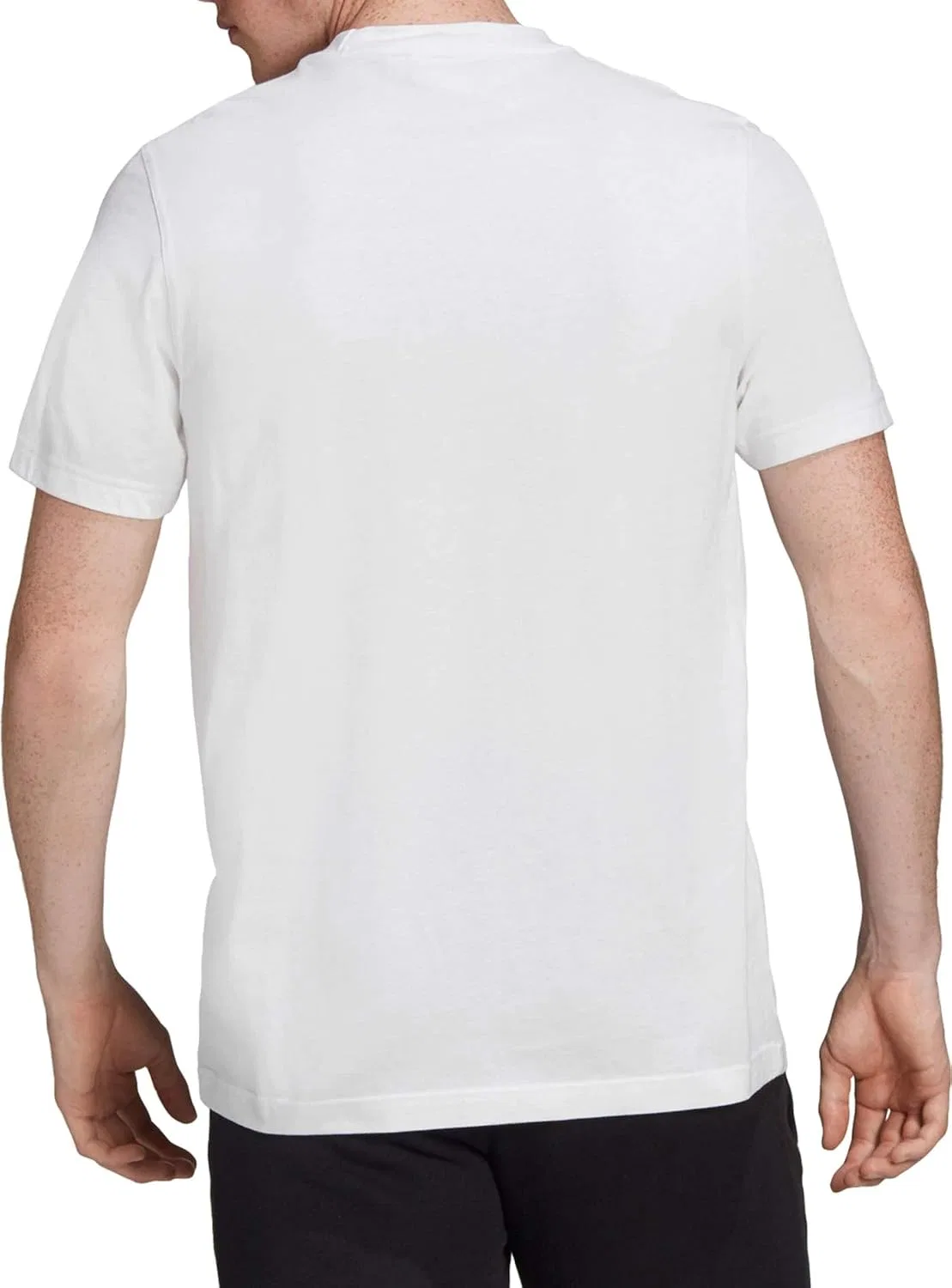 Мужская футболка с клетчатым принтом adidas Originals, White — фото 3