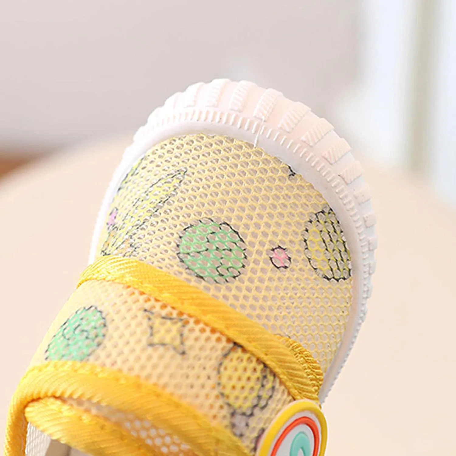 Детские кроссовки со светодиодной подсветкой для мальчиков и девочек, Yellow — фото 4
