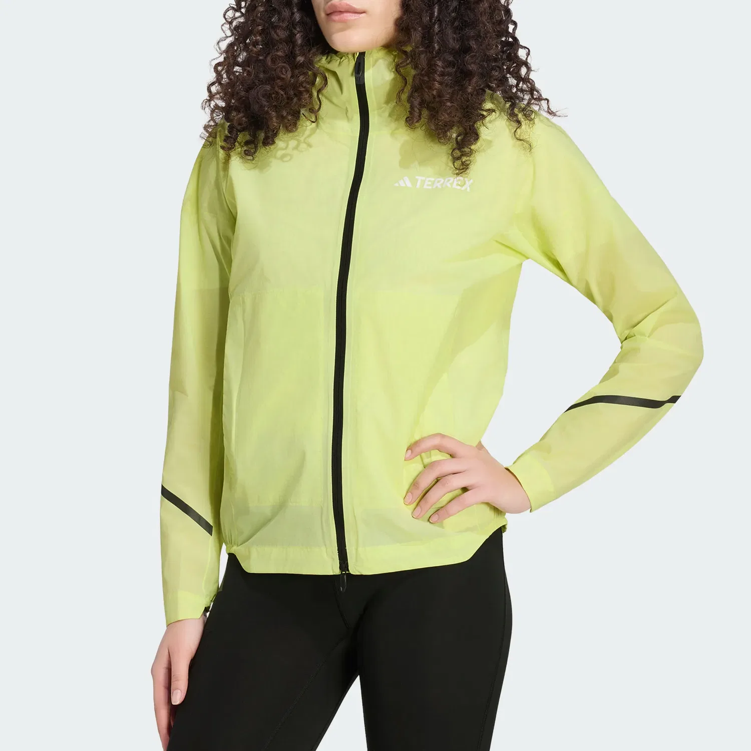 Ветровка Terrex Adidas, Neon Yellow — фото 3