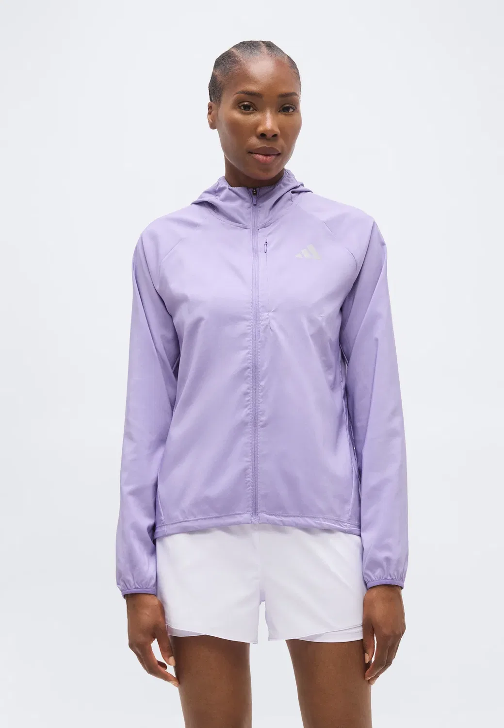 Run ess jkt w - ветровка Adidas Performance, Magic Lilac