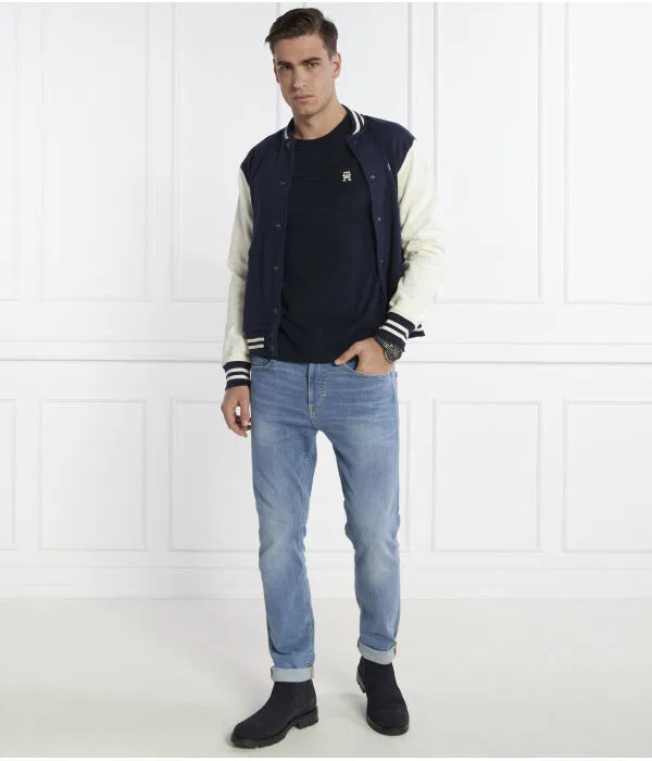 Мужская футболка с монограммой Tommy Hilfiger, Blu Marino — фото 2