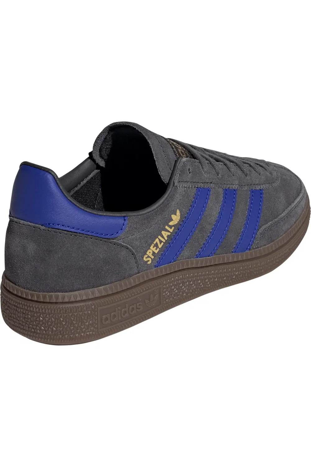 Кроссовки детские для гандбола Handball Spezial adidas, Carbon/Lucid Blue/Gum5 — фото 2