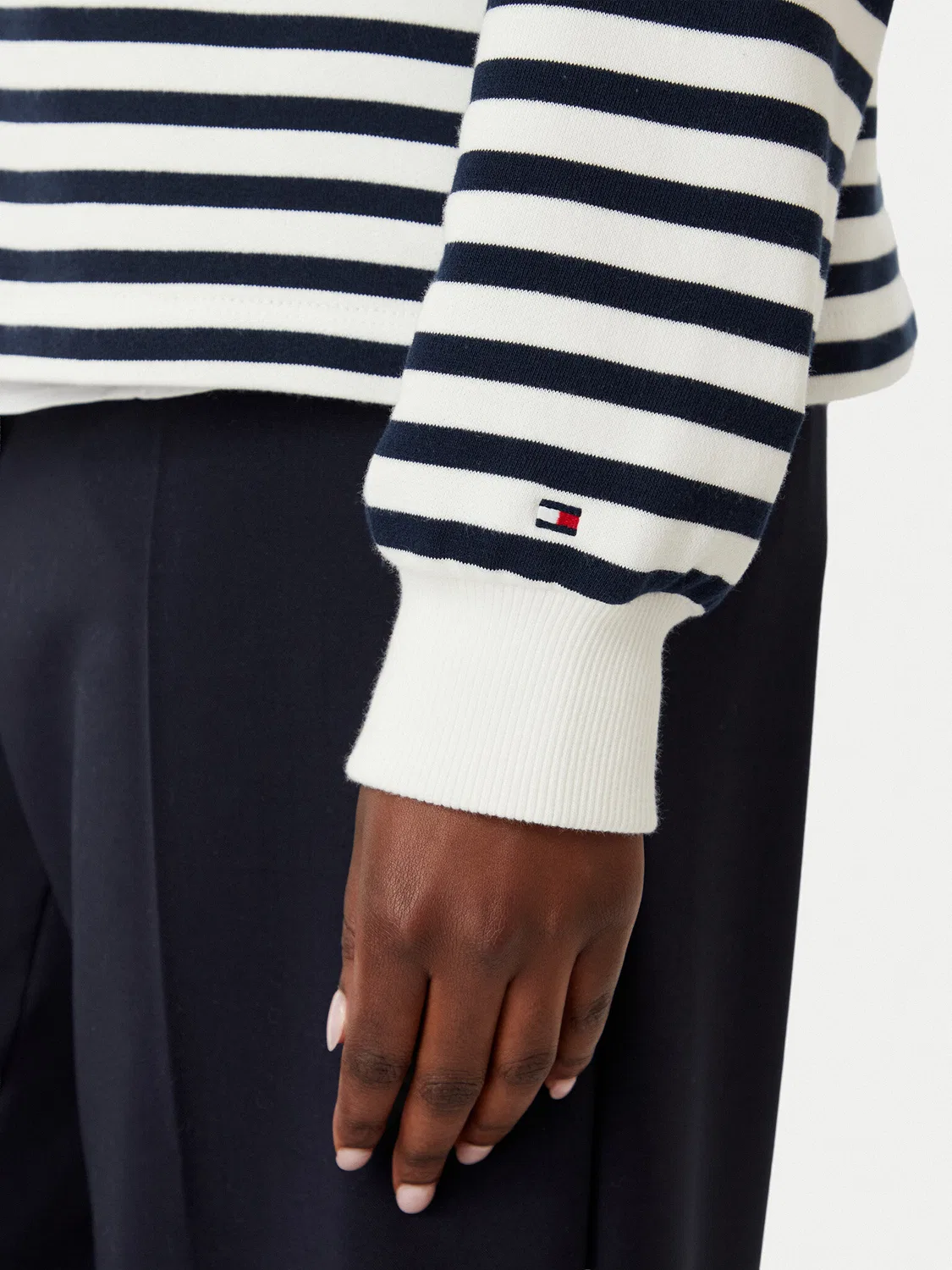 Женская толстовка стандартного кроя Tommy Hilfiger, белый — фото 4
