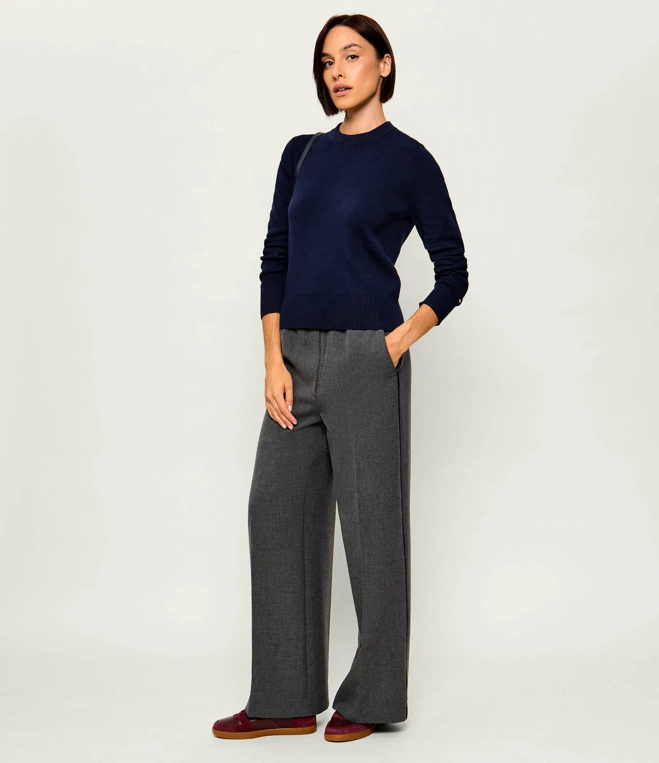 Брюки свободного кроя Tommy Hilfiger, Grigio — фото 2