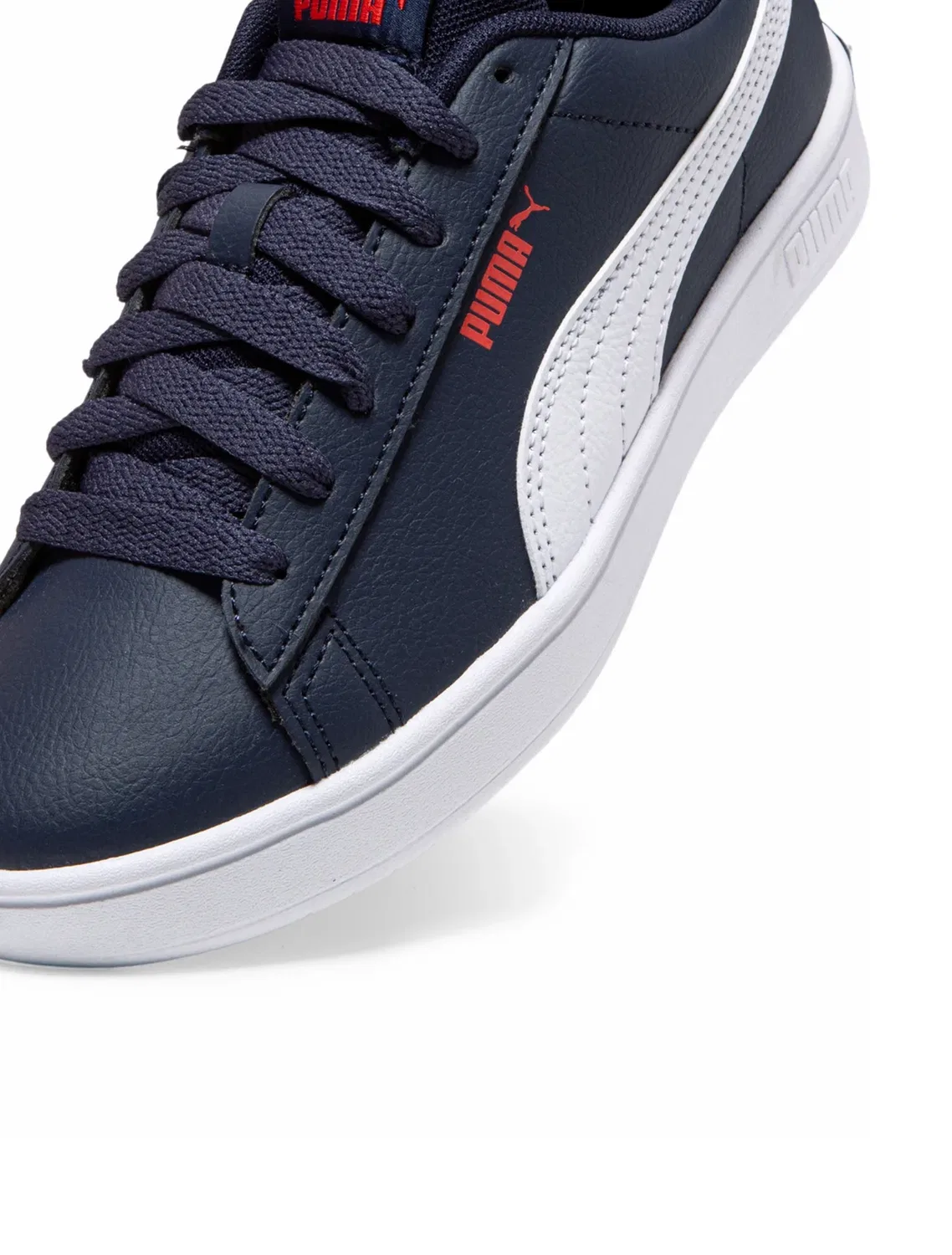 Кроссовки Rickie Classic Jr унисекс Puma, Navy-White-Red — фото 4