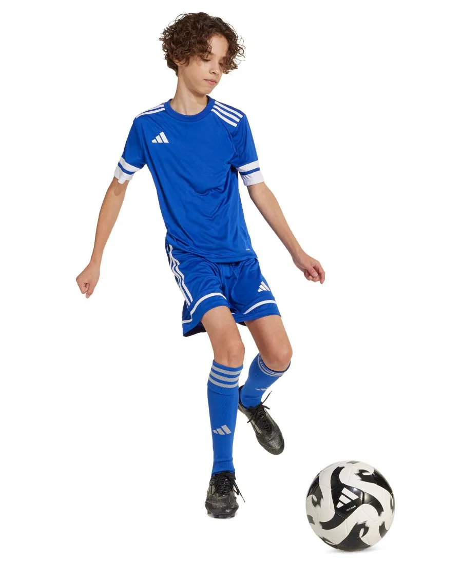 Шорты для мальчиков Squadra Soccer adidas, Royal Blue White — фото 2