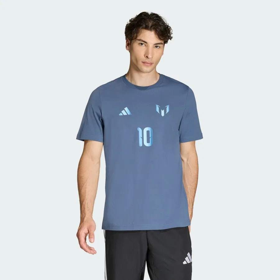 Футболка с именем и номером Messi Name & Number Graphic adidas, Синий