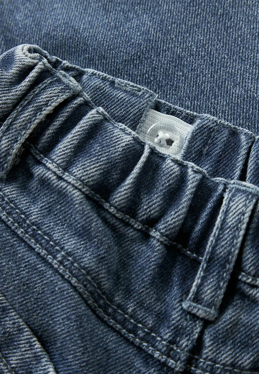 Джинсы свободного кроя унисекс - джинсы свободного покроя Lil' Atelier, Dark Blue Denim — фото 3