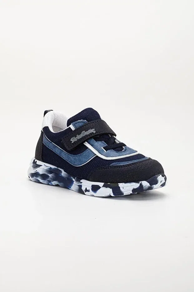 Детские спортивные туфли для мальчиков ортопедические Dilimler Ayakkabı, Navy Blue — фото 3