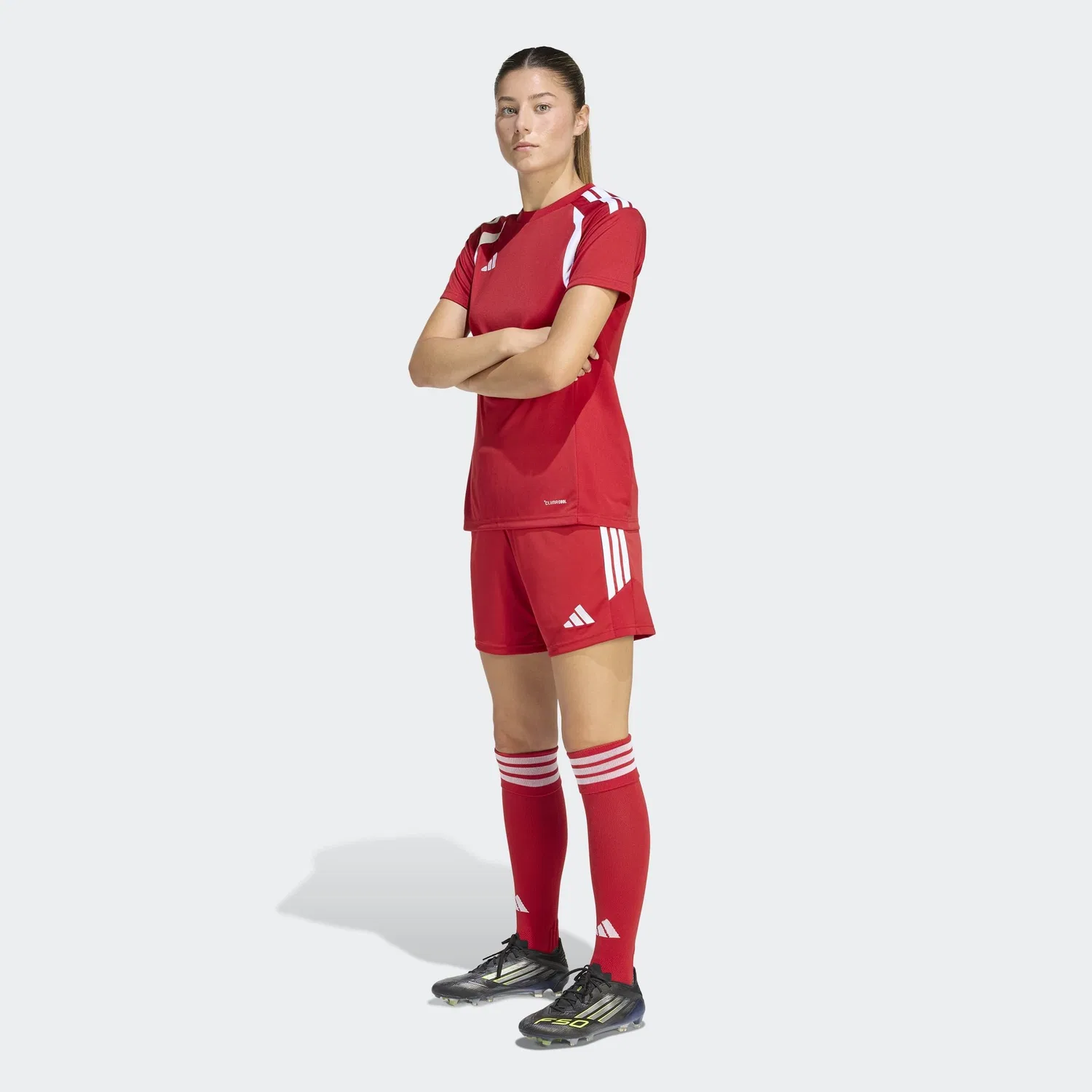 Футболка Adidas Performance Shirt Tiro26 League красного цвета