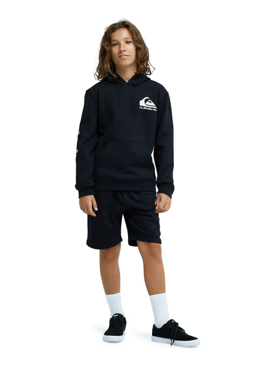 Толстовка QUIKSILVER 'Omni' черного цвета — фото 4