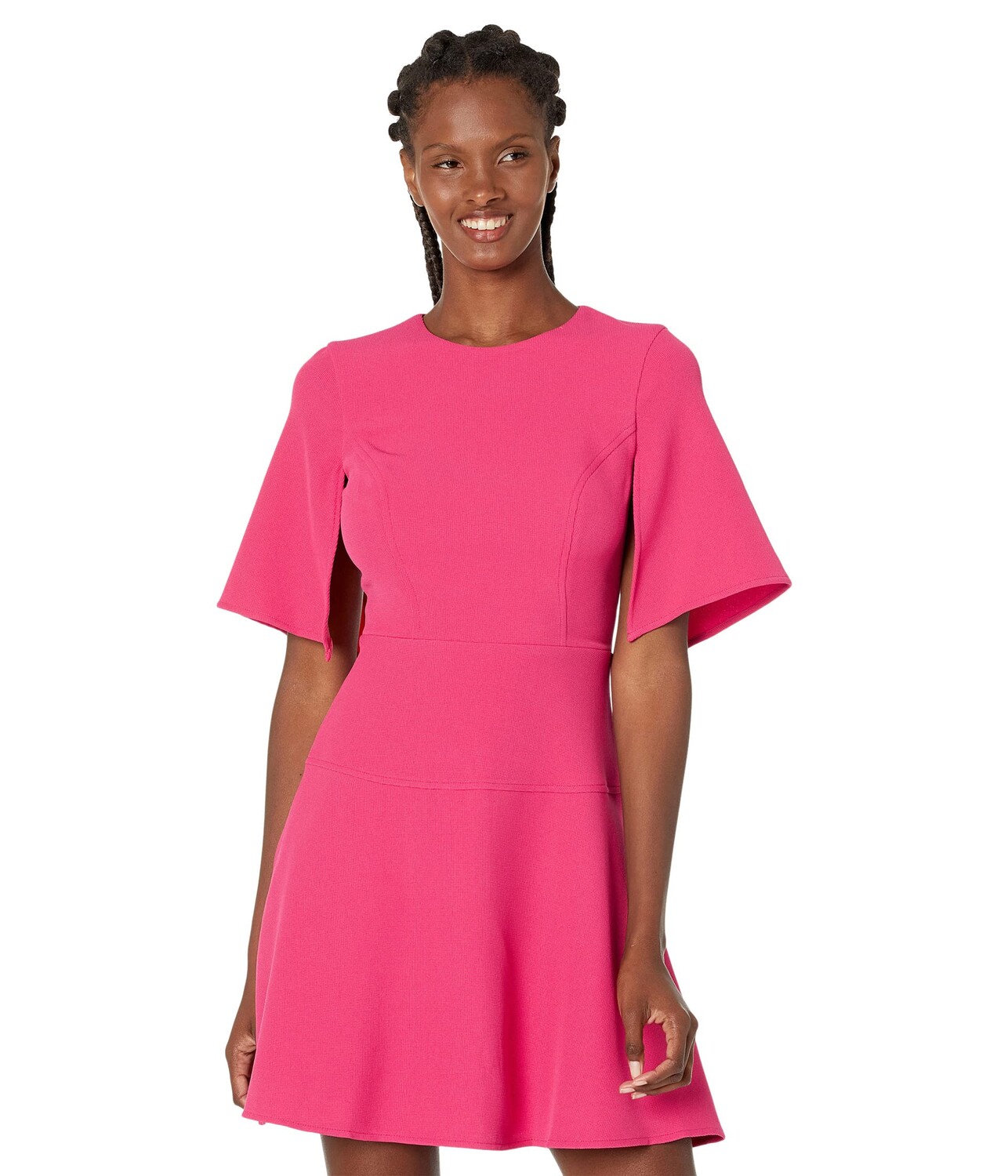

Платье Vince Camuto, Split Flutter Sleeve Fit-and-Flare