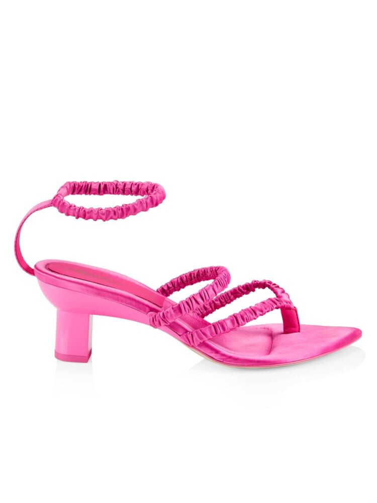 Сандалии Cruz со сборками и ремешком на щиколотке 3.1 Phillip Lim, цвет Carnation