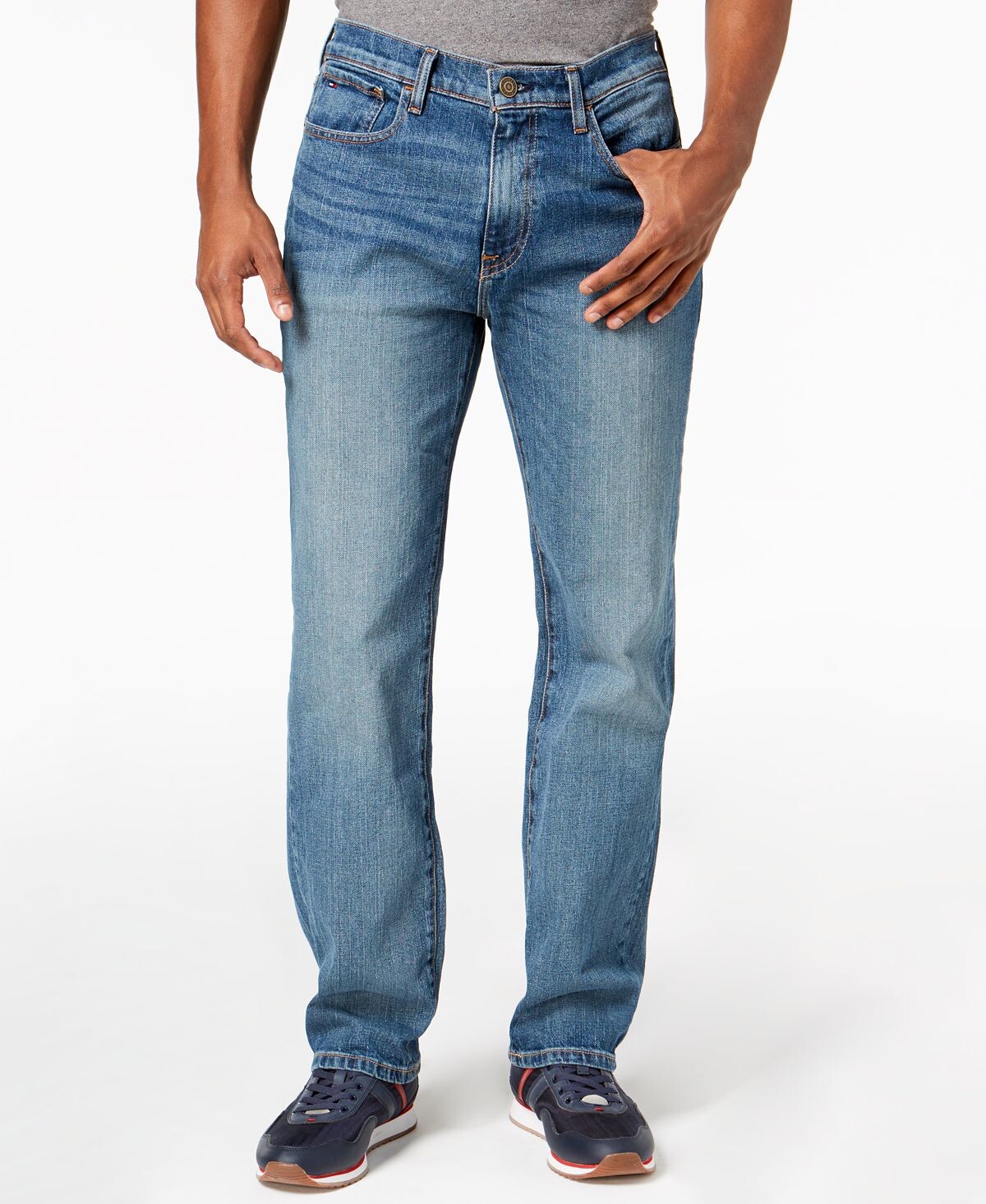 

Мужские эластичные джинсы свободного кроя tommy hilfiger Tommy Jeans, мульти