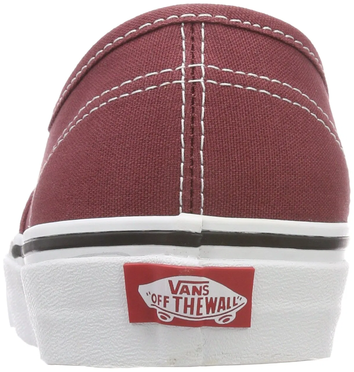 Детские Кроссовки Vans Authentic, Red Apple Butter True White — фото 3