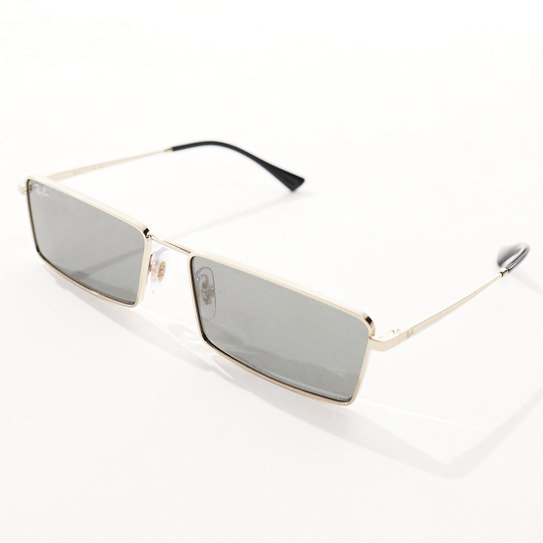 

Солнцезащитные очки Ray-ban Emy Square Metal, черный