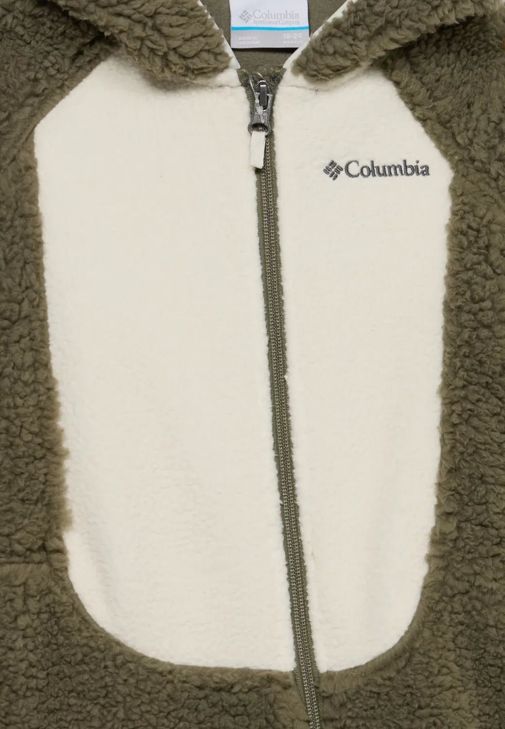 Детский комбинезон Foxy унисекс - комбинезон Columbia, Stone Green/ Chalk — фото 3