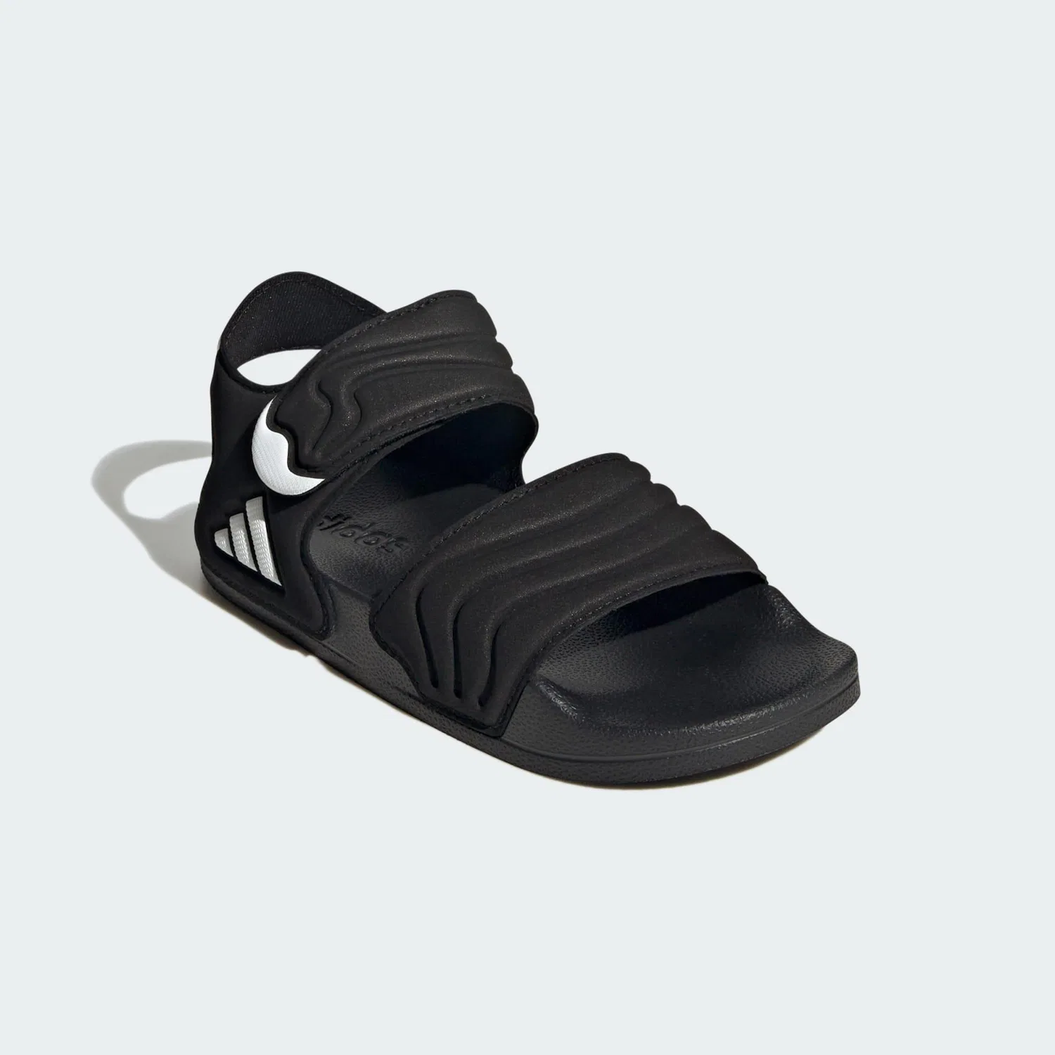 Детские сандалии с быстросохнущим ремешком ADILETTE KIDS SANDALE 2 Adidas, Schwarz Weiss — фото 4
