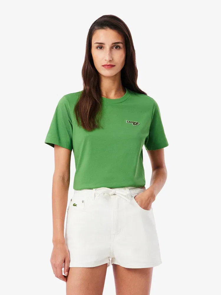 Футболка LACOSTE Soft Branding, Apple Green