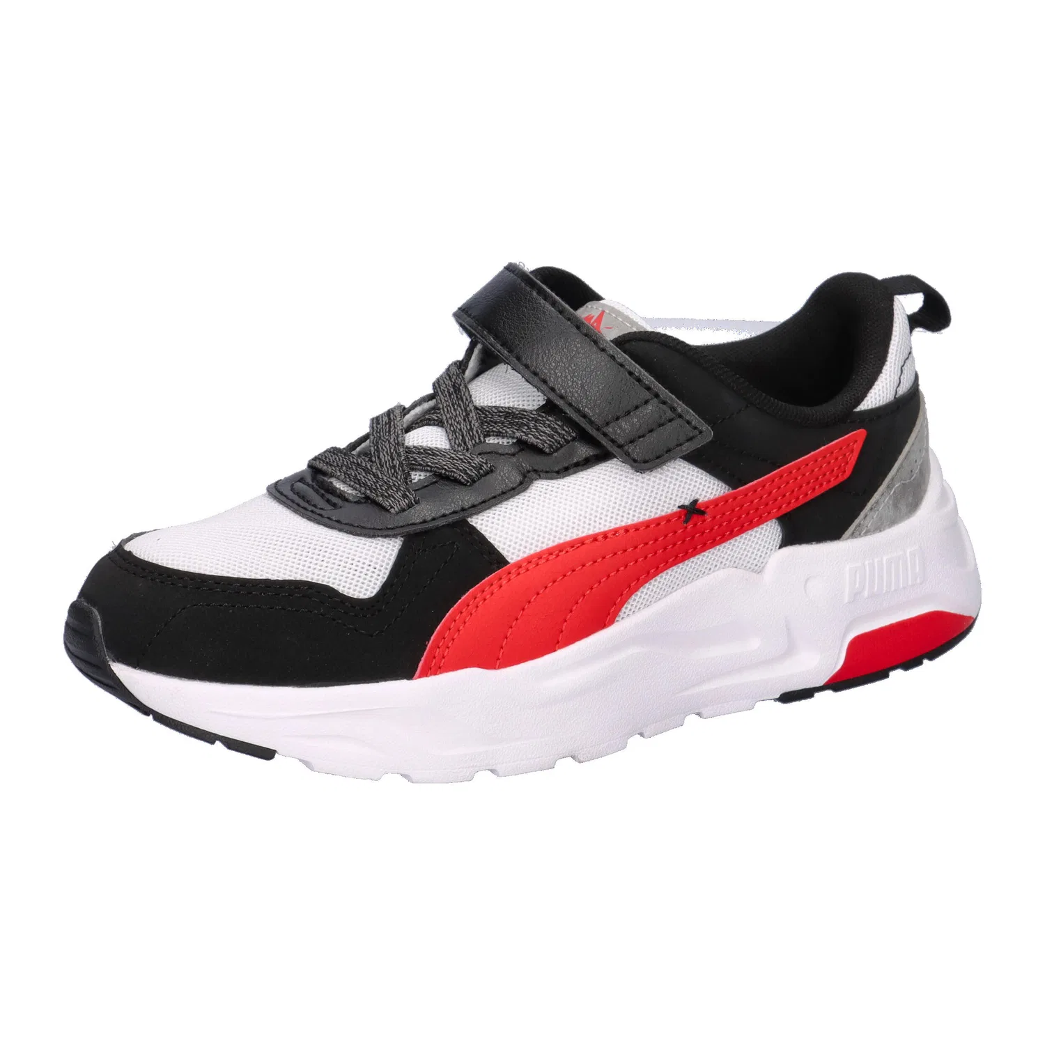 Детские кроссовки с принтом Trinity 2 LT Mid 90s AC+ PS Puma, Weiss Rot Weiss